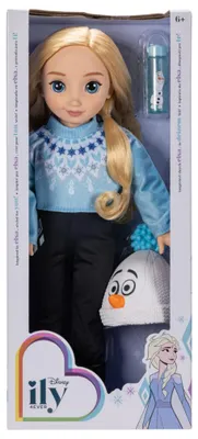 Image de Poupée Elsa Disney Ily de Jakks Pacific, 50 cm, bleue, pour enfants, taille unique