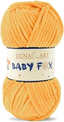 Produktbild von Luna Art Baby Fox Wolle, 100% Polyester, Weich & Kuschelweich für Kinderprojekte