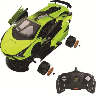 Zdjęcie produktu dla Jamara Lamborghini Sián FKP 37, Samochód wyścigowy on-road, 1:18, 8 lat(a), 2400 mAh, 360 g