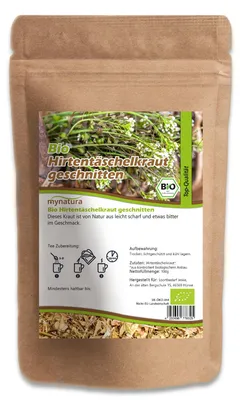 Produktbild von Mynatura Hirtentäschelkraut getrocknet & geschnitten (ab 100g) - 100g
