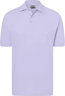 Produktbild von Hochwertiges Polohemd mit Armbündchen lilac, Gr. S