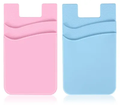 Image de Portefeuille en silicone pour téléphone (lot de 2)
