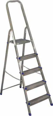 Produktbild von ALPFA Aluminium-Leiter 5 Stufen