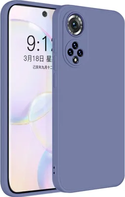 Produktbild von Huawei Honor 50 Pro Hülle, LaimTop Slim Liquid Silikon Gel Gummi Schutzhülle für Huawei Honor 50 Pro Grau