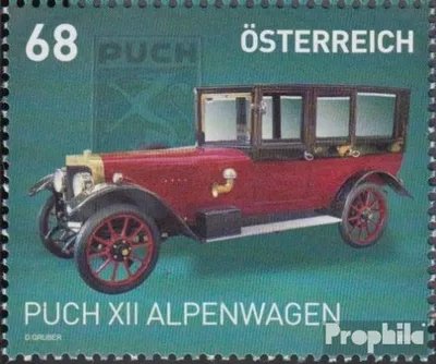 Produktbild von Briefmarken Österreich 2017 Mi 3344 (kompl.Ausg.) gestempelt Autos