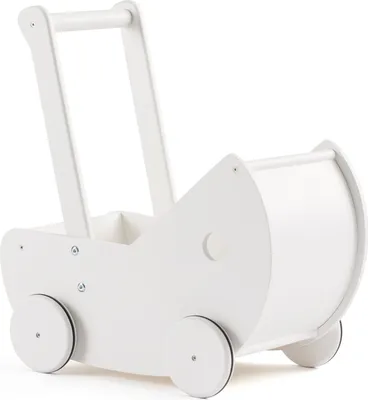 Produktbild von Kids Concept Puppenwagen inkl. Bettwäsche weiß, Puppenwagen