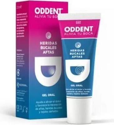 Obrázek produktu pro Oddent gel s kyselinou hyaluronovou na dásně a gingivu, 20 ml