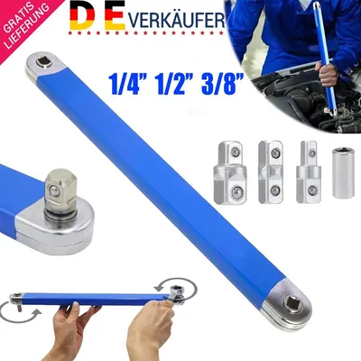 Produktbild von Offset Extension Verlängerungs schlüssel Set Ratschenschlüssel Verlängerung
