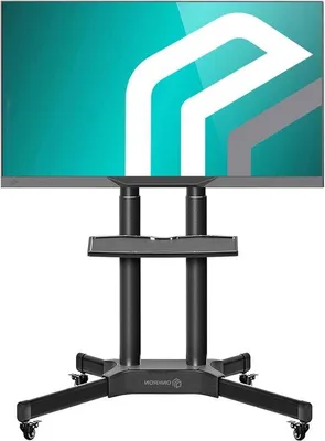 Immagine prodotto di Supporto TV regolabile per televisori da 32 a 65 pollici, regolabile in altezza, max. 50 kg, VESA 600x400