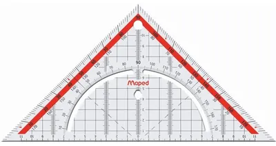 Image de Maped 028700 GeometriedreieckTechnic Hypoténuse : 260 mm