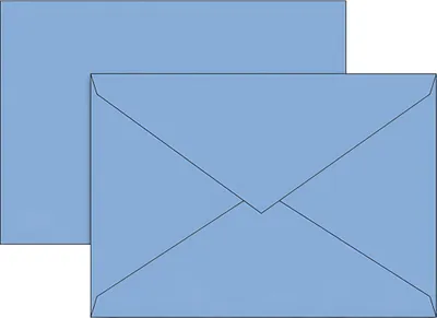 Produktbild von BRUNNEN Briefumschlag C6 80g hellblau 10 Stück 105125232