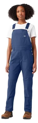 Obrázek produktu pro Dickies – Kombinézy pro ženy, kombinéza typu "utility" s náprsní kapsou, volný střih, barva indigová
