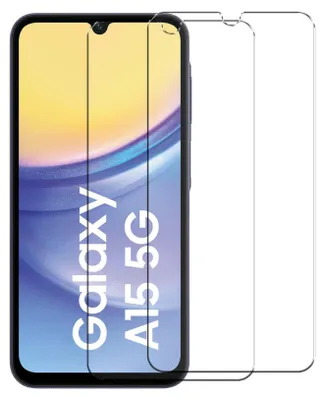 Immagine prodotto di 2x pellicola protettiva per Samsung Galaxy A15 4G / 5G telefono cellulare pellicola blindata protezione dello schermo di vetro