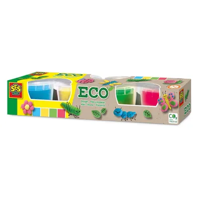 Image de SES ECO Klei - 4 Kleipotjes