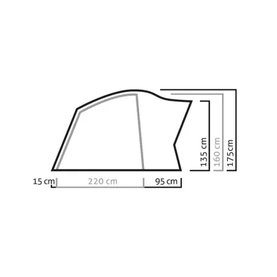 Produktbild von Salewa Alpine Hut - 3-Personen Zelt