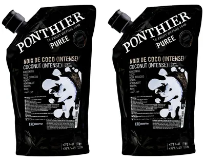 Produktbild von Ponthier KOKOSNUSS PÜREE Nüsse-Püree 2x 1KG