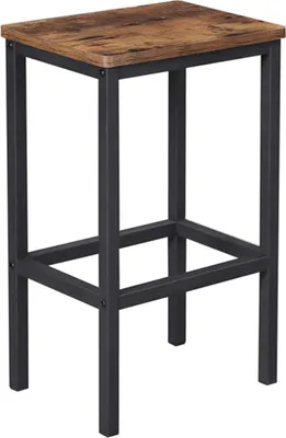 A single bar stool is shown against a white background.