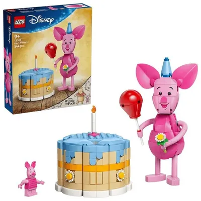 Immagine prodotto di LEGO Disney: Il maialino festeggia il compleanno, Set da costruzione, 9 anni, Plastica, 544 pezzi, 586 g