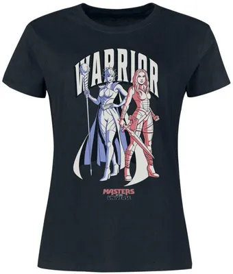 Produktbild von Masters Of The Universe T-Shirt Damen Warrior schwarz XL