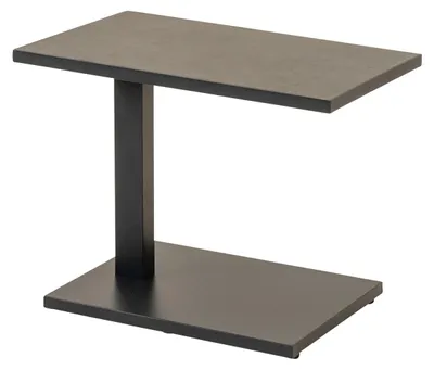 Produktbild von Lesli Living - Gartentisch Geneva - Grau - 60x40cm