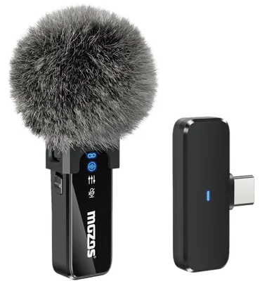 Productafbeelding van MOZOS MX2 - Individuele, draadloze microfoon van 2,4 GHz voor telefoons