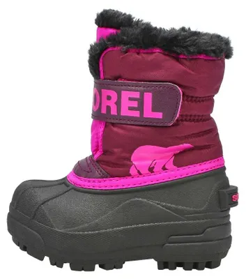 Productafbeelding van Sorel KIDS SNOW COMMANDER sneeuwlaarzen voor jongens en meisjes, paars (Purple Dahlia)