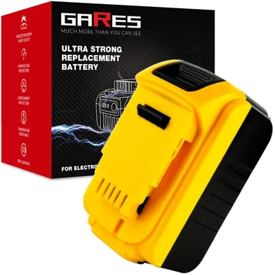Obrázok produktu pre GARES Akumulátor Batéria pre Dewalt DCB181-XJ DCH273 DCD996 DCB184 | 18 V  | Zosilnená séria High-Performance | Vysoký výkon | Gares