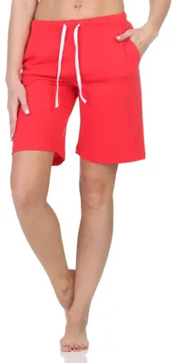 Obrázek produktu pro Dámské krátké pyžamové kalhoty krátké - mix & match - ideální ke kombinování ; růžová , 36