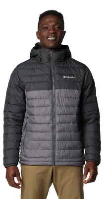 Productafbeelding van COLUMBIA POWDER LITE II HOODED JACKET, grijs
