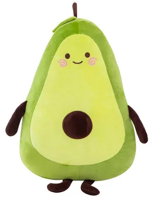 Produktbild von Kuscheltier Avocado Plüschkissen 50 cm