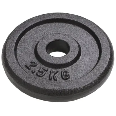Produktbild von vidaXL Hantelscheiben 8 Stk. 8x2,5 kg Gusseisen