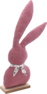 Produktbild von Samtweiche Osteridylle Hasenfigur 35cm