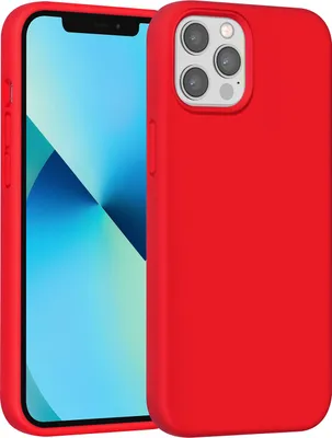 Produktbild von UNIQ Accessory iPhone 12 Pro Max - Premium TPU Backcover - Red