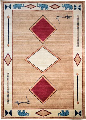 Image de CHOBAY 8 tapis tissé pour salon et chambre à coucher avec motif simple