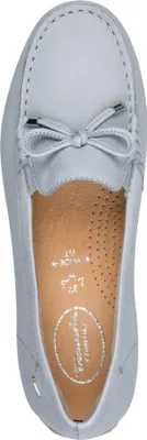 Productafbeelding van Tamaris Comfort dames slipper, leren mocassin, wijde pasvorm, model 8-84600-44, maat: 40 EU, kleur: meerkleurig