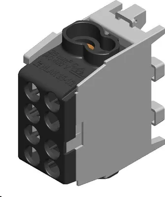 Produktbild von Pollmann 2080140 HLAK 25 1/2 M2 schwarz Hauptleitungs-Abzweig-klemme HLAK 25 1/2