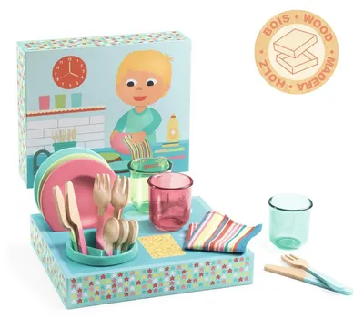 Immagine prodotto di Djeco Set stoviglie giochi per bambini
