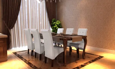 Image de vidaXL Chaises de salle à manger 6 pcs. Blanc Similicuir