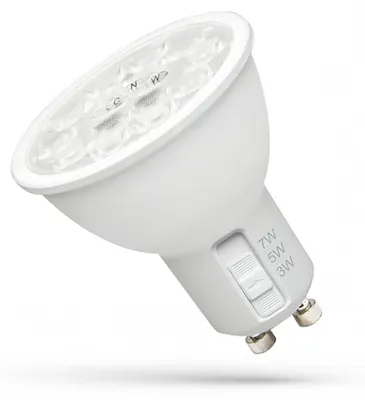 Produktbild von Spectrum LED Reflektor 3/5/7W GU10 Linse warm kaltweiß CCT 2700K/4000K/6000K 38°