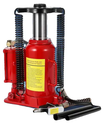 Image de Vérin pneumatique hydraulique, capacité de levage 12 t/20 t, course réglable, 8004 260-510 mm - 20 t