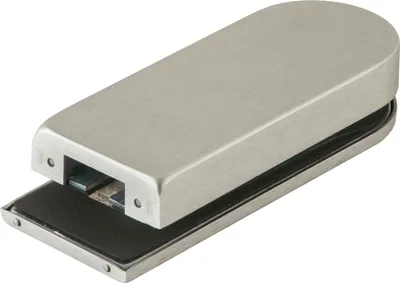 Produktbild von Glastürgegenkasten STUDIO Rondo LM Dark Niro DIN L/R rd.DORMAKABA