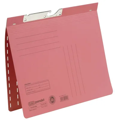 Produktbild von ELBA Pendelhefter, DIN A4, Manilakarton, 250 g-qm, rot - für den Markt: D - L - A - CH - 50 Stück (90451 RO)