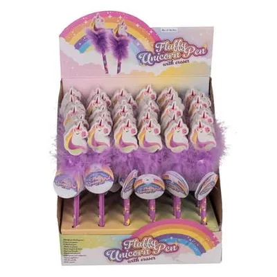 Produktbild von OOTB Bleistift mit Radiergummi Flauschiges Einhorn