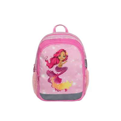 Produktbild von Belmil Kiddy Plus Kindergartenrucksack "Pinky Mermaid" für 3-6 Jährige Kinder mit Brustgurt