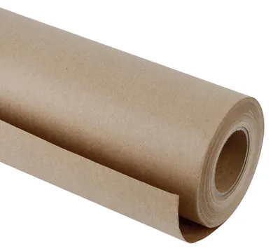 Kraftpapierrolle braun, 122 cm x 30 m, Recyclingpapier