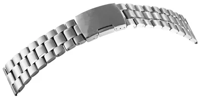 Produktbild von Engelhardt Uni ErsatzArmband MB0018 Edelstahl Gliederarmband, Gr 18 - 26 mm, langlebig