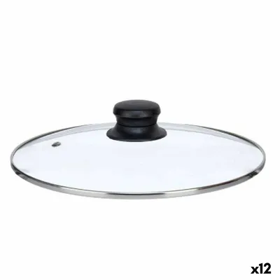Immagine prodotto di Coperchio per pentola 24 cm in vetro argentato (12 pz.)