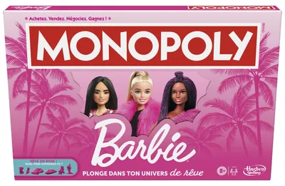 Produktbild von Monopoly Barbie, Brettspiel, Wirtschaftliche Simulation, 8 Jahr(e)