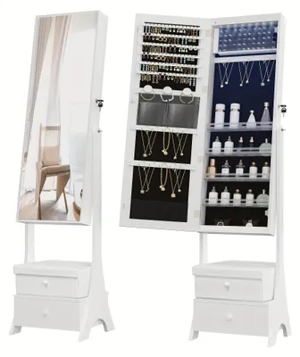 Image de Boîte à bijoux - Rangement à bijoux - Organisateur à bijoux - Étagère à bijoux - Autoportant