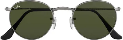 Produktbild von Ray-Ban Round Flash Lenses, Erwachsener, Uni, Rund, Rund, Vollrand, Gold